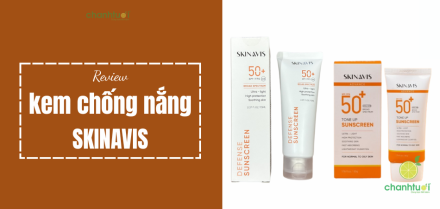 Review 2 loại kem chống nắng Skinavis bác sĩ khuyên dùng
