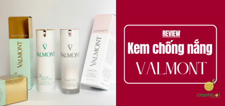 Review 2 kem chống nắng Valmont xịn nhất thế giới!