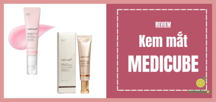 So sánh chi tiết 2 loại kem mắt Medicube: nên chọn loại nào?