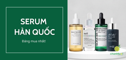 Serum Hàn Quốc đáng mua nhất dành cho mọi vấn đề da