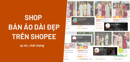 Shop bán áo dài đẹp trên Shopee giá chỉ từ 200K
