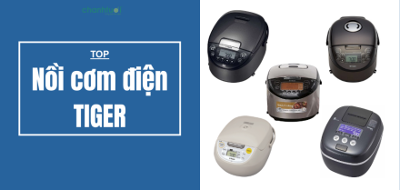 Top 5 nồi cơm điện Tiger tốt nhất nên mua hiện nay