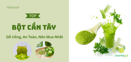 Top bột cần tây tốt