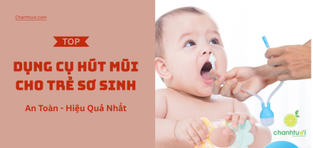 Dụng cụ hút mũi cho trẻ sơ sinh tốt nhất