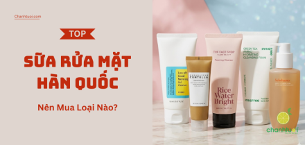 Top sữa rửa mặt Hàn Quốc