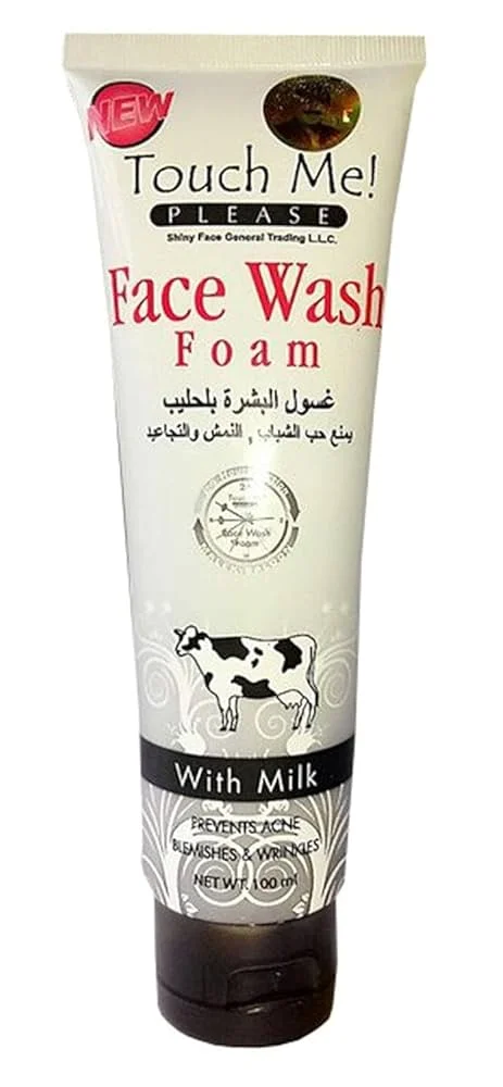 Touch me! Please Face Wash Foam With Full Fat Milk