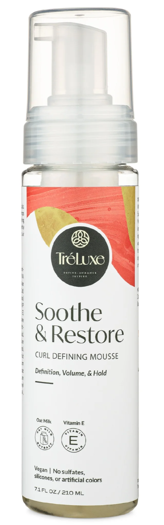 treluxe Soothe & Restore Curl Defining Mousse