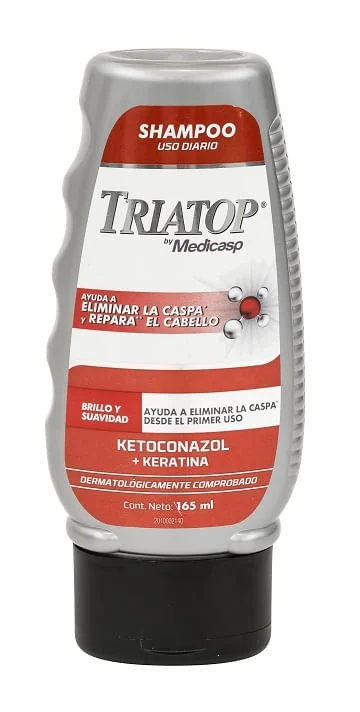 Triatop Shampoo Regeneracion Con Ketoconazol + Keratina