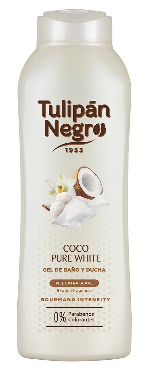 Tulipán Negro Coco Pure White Shower Gel