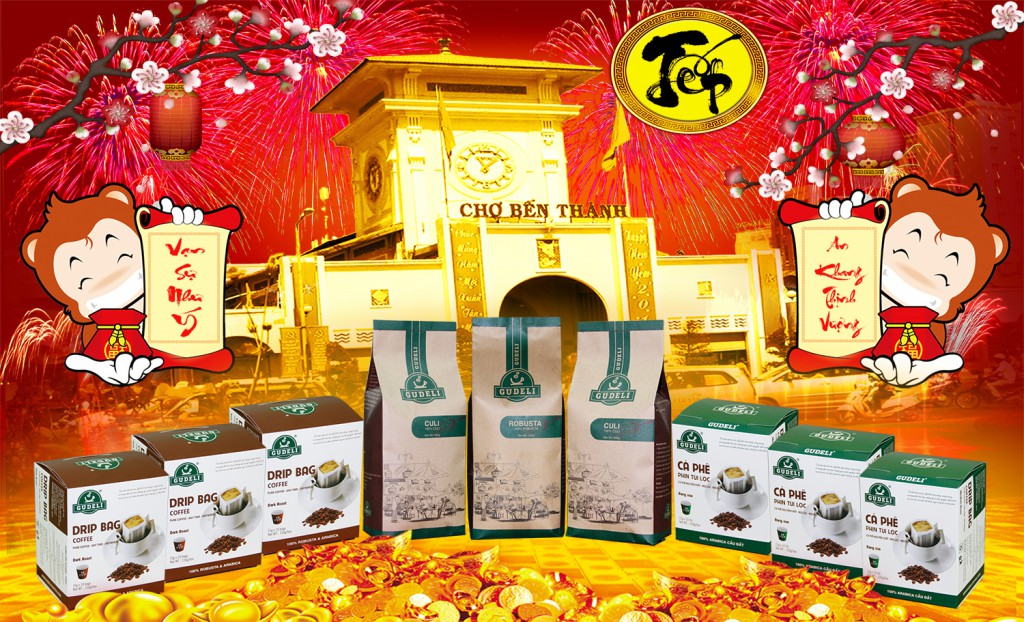 Cà phê Gudeli – Quà Tết đậm đà tình thân 2016