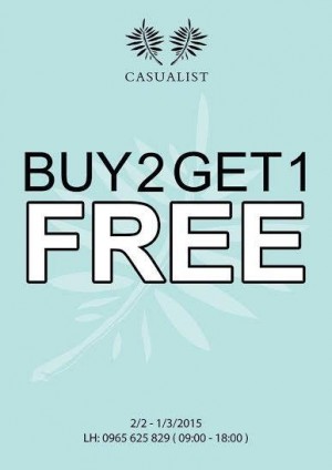Casualist-khuyến-mãi-tháng-2-2015-–-mua-2-tặng-1