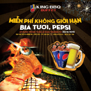 king-bbq-khuyen-mai-uong-bia-pepsi-mien-phi