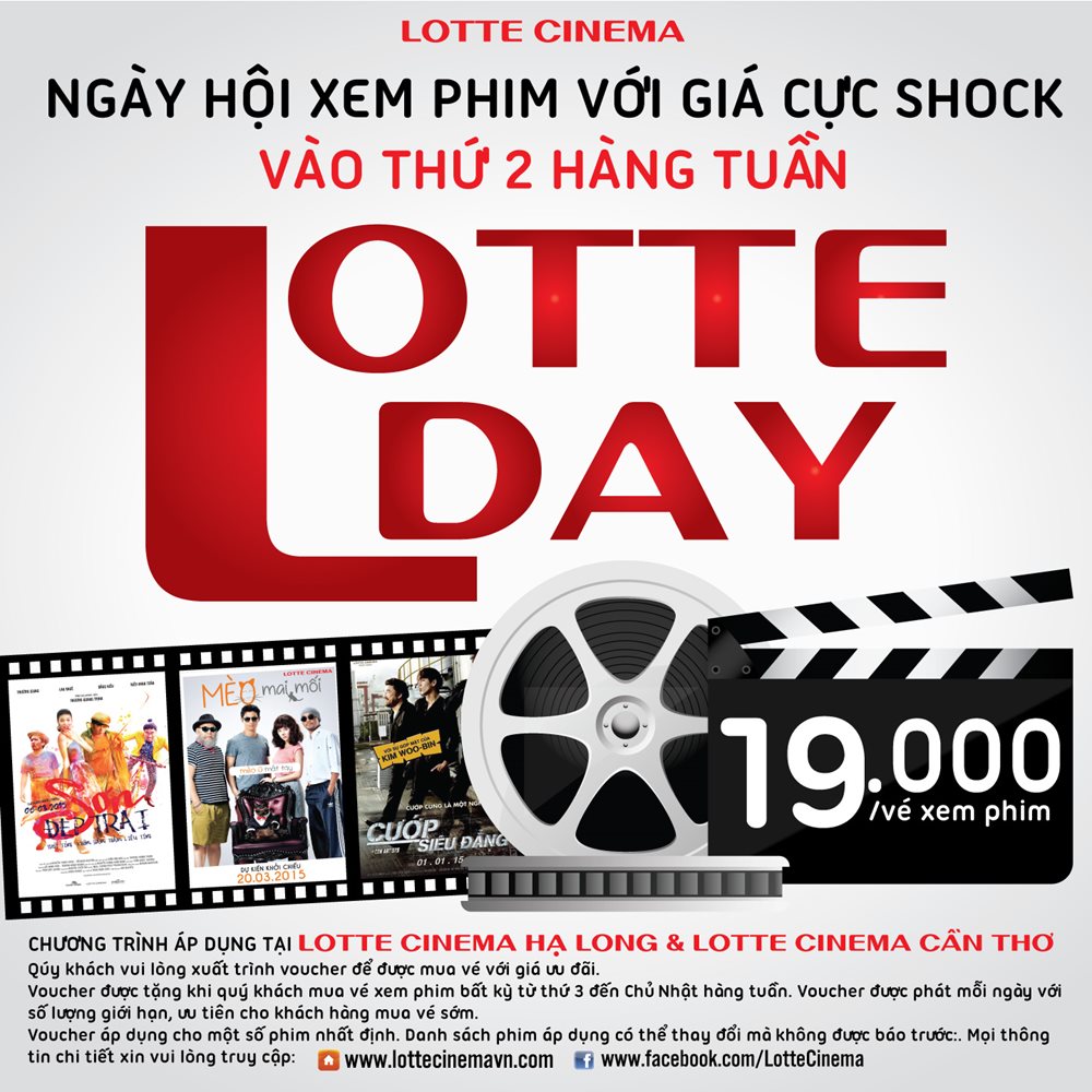 Ngày hội xem phim với giá shock