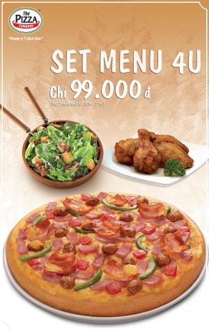 The-Pizza-Company-khuyen-mai-Set-Menu-4U-voi-gia-chi-99k
