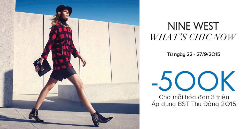 NINE-WEST-khuyen-mai-thang-9-giam-gia-40-50-BST-Xuan-He