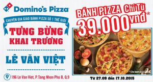 Dominos-Le-Van-Viet-khai-truong-giam-gia-banh-pizza-chi-tu-39k