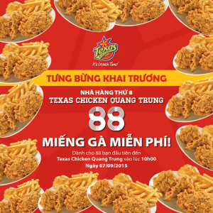 Texas-Chicken-Quang-Trung-khai-truong-mien-phi-88-mieng-ga
