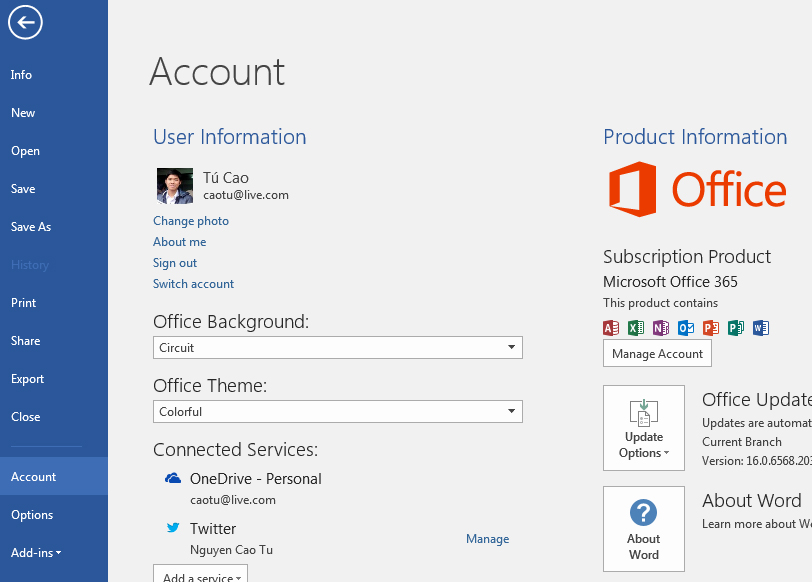 Office 365 bản quyền trong 1 năm