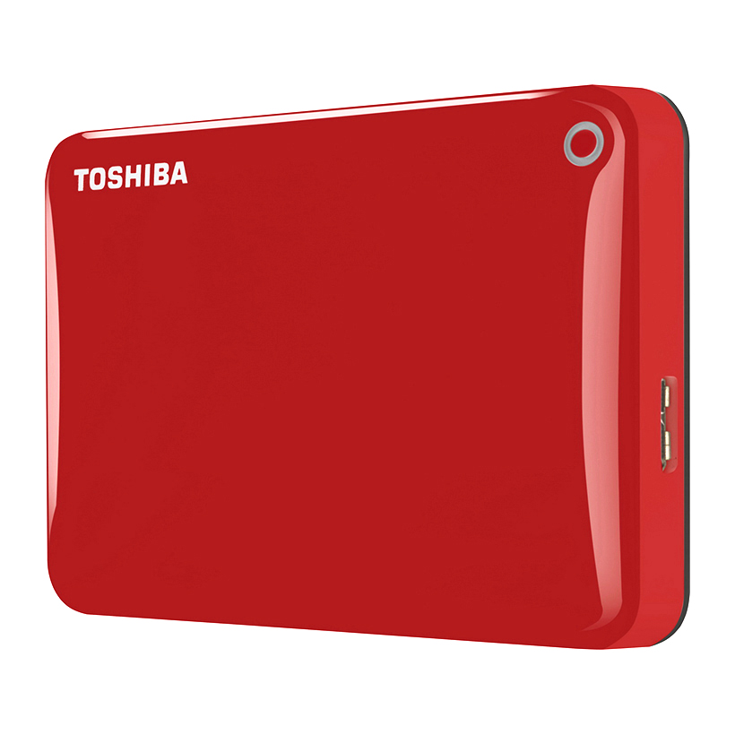 Ổ cứng di động Toshiba Canvio Connect II 3.0 Portable 1TB Đỏ