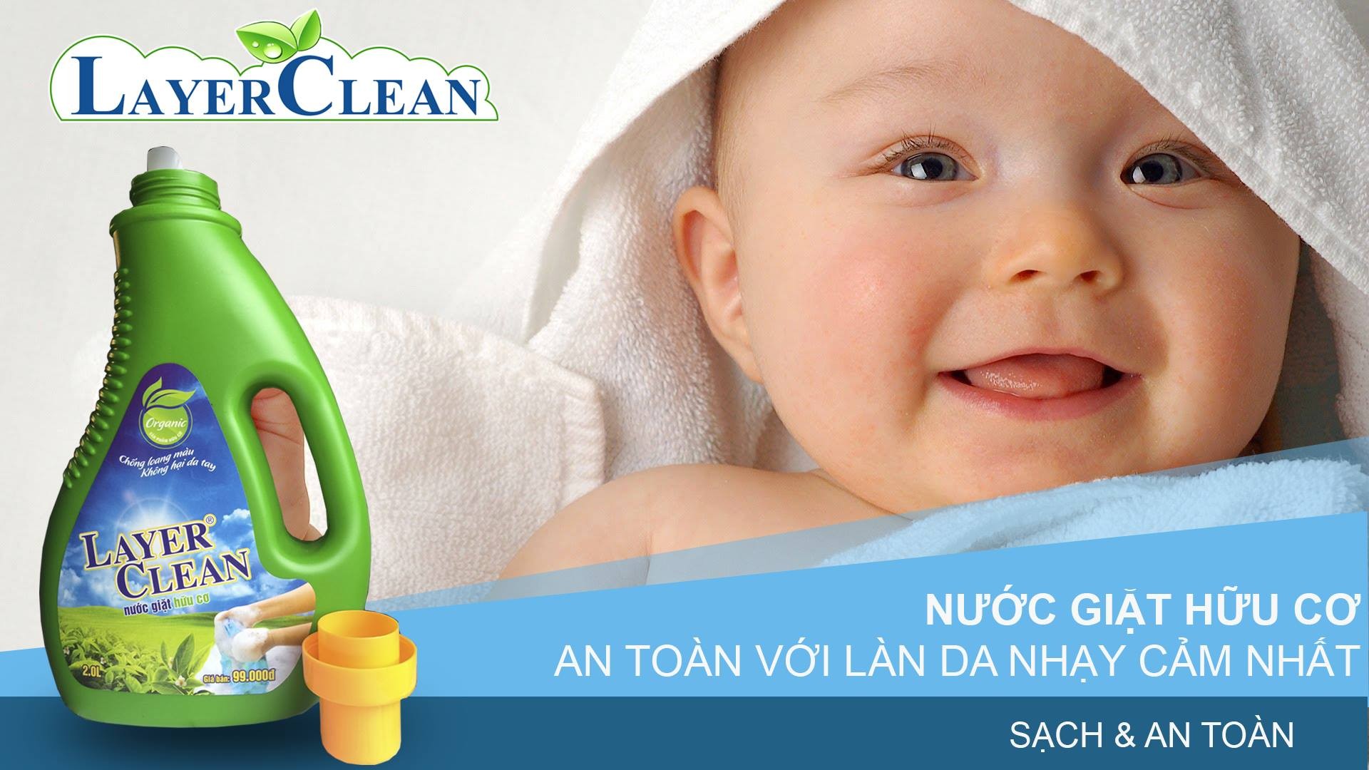 Nước giặt hữu cơ Layer Clean