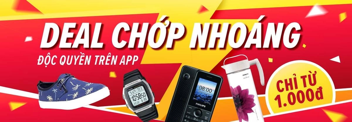 Cập Nhật Lazada sale CỰC SỐC - Deal chớp nhoáng chỉ 1k và 6k 3 Giảm giá trên Lazada