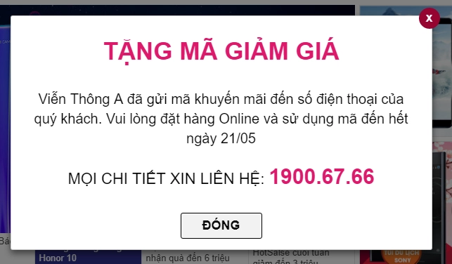 Cập Nhật Viễn Thông A tặng 10.000 mã giảm giá lên đến 19,5% mừng sinh nhật Bác 3 mã giảm giá viễn thông a