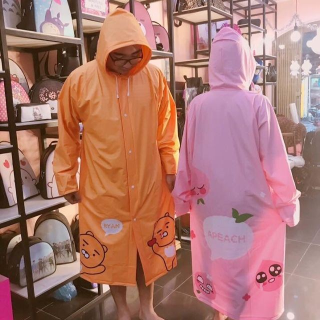 áo mưa hoạt hình