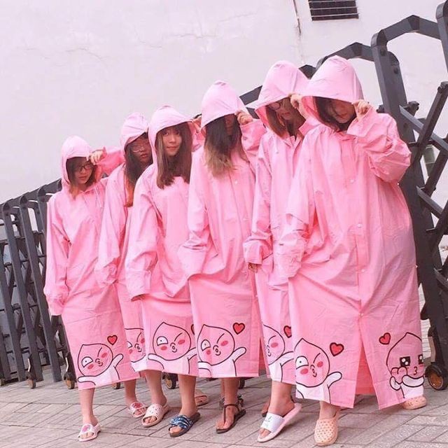 áo mưa hoạt hình