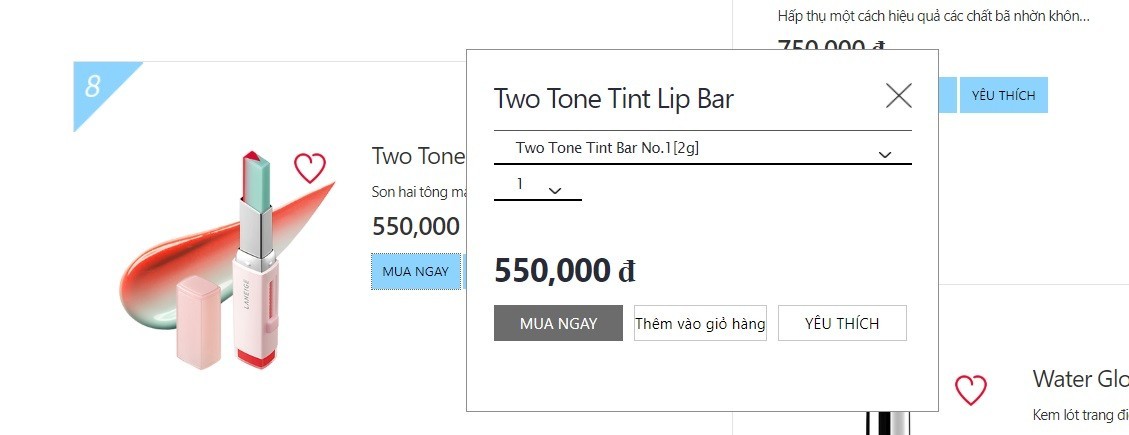 mỹ phẩm Laneige chính hãng