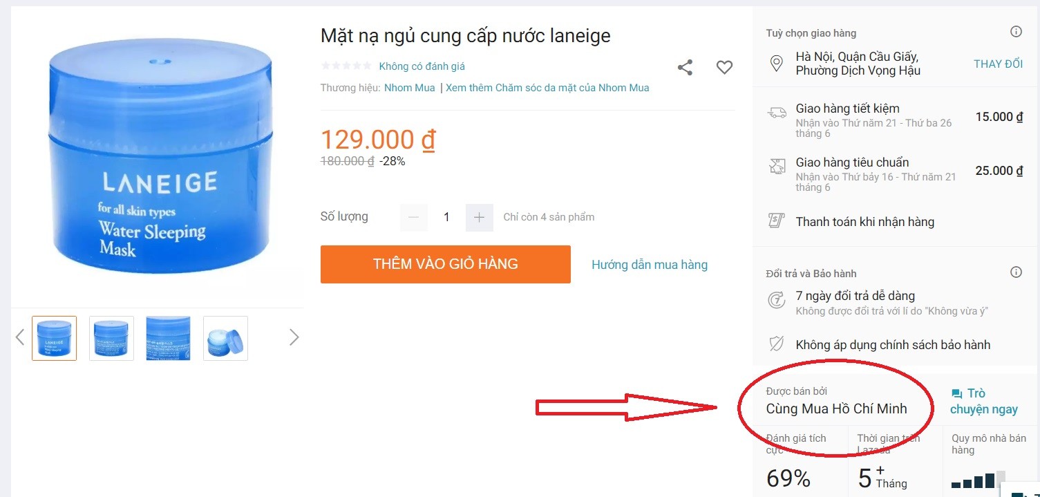 mỹ phẩm Laneige chính hãng