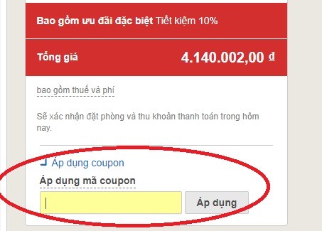 mã giảm giá Hotels.com