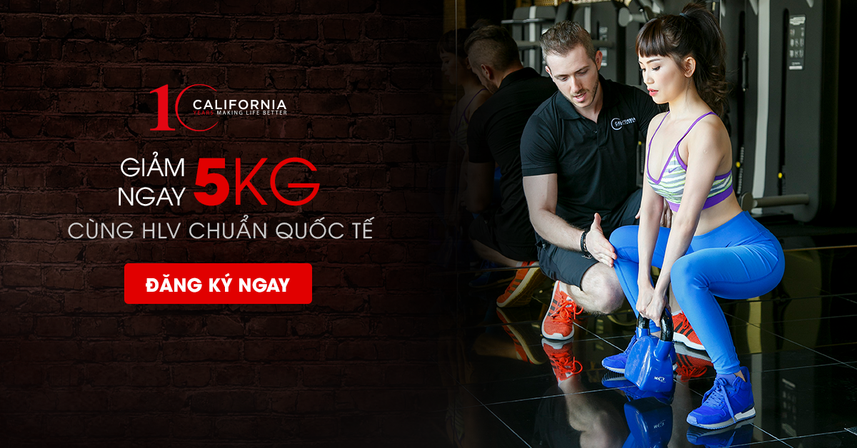 California fitness & yoga khuyến mãi