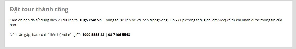 du lịch Tugo