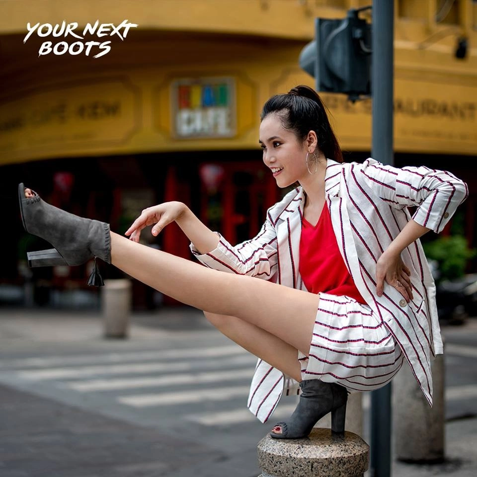 giày boot cổ ngắn
