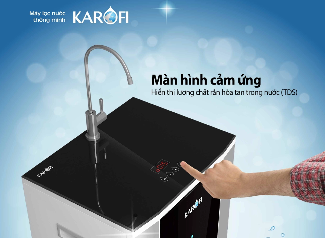 máy lọc nước karofi thông minh