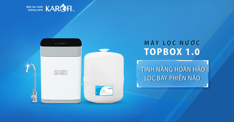 máy lọc nước karofi thông minh