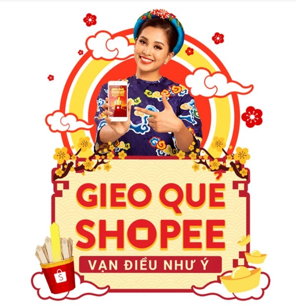 gieo quẻ shopee