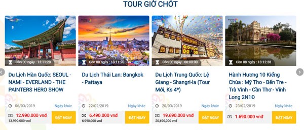 tour du lịch giá rẻ