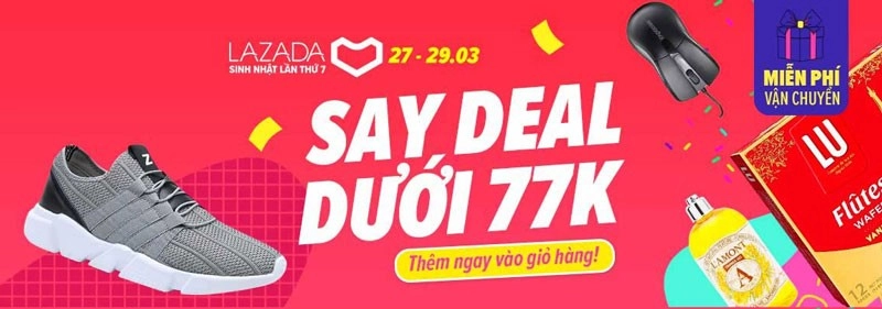 sinh nhật lazada 2019