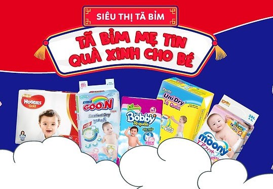 KHUYẾN MÃI TÃ BỈM CHO BÉ