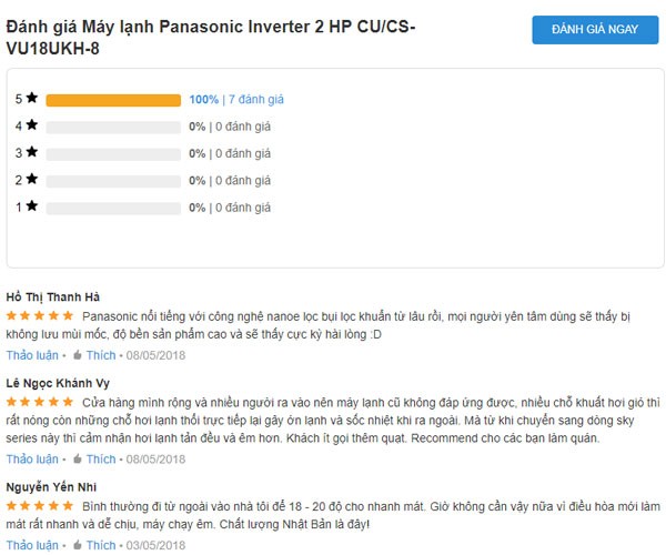 máy lạnh Panasonic 2HP