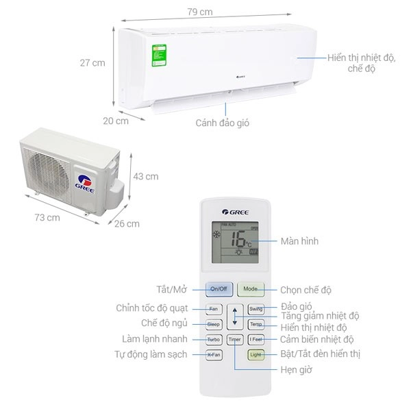điều hòa 1 chiều