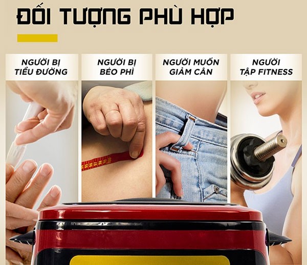 Nồi cơm điện tách đường