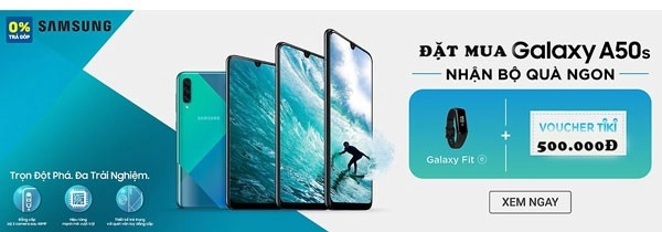 đặt mua galaxy A50s