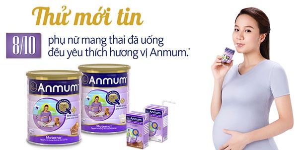 sữa tốt cho bà bầu
