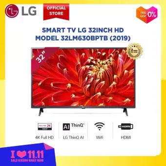 Smart TV LG 32inch HD - Model 32LM630BPTB (2019)