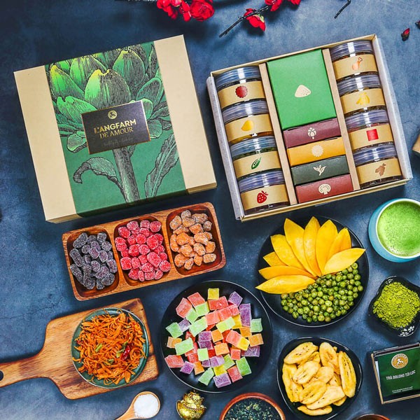 Hộp quà tết L'angfarm De Amour 20