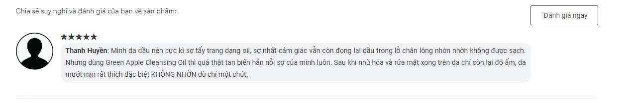 tẩy trang cho da dầu mụn