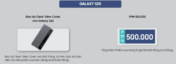 đặt trước galaxy s20 series