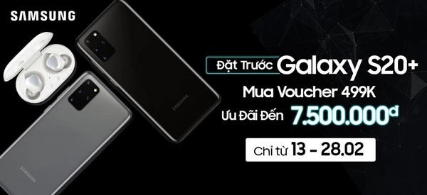ĐẶT TRƯỚC GALAXY S20 SERIES
